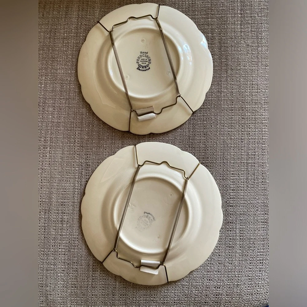 Set of 2 Franciscan Desert Rose 7⅞" Salad Plates - Picture 2 of 6